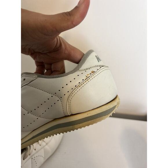 Nike Leather Cortez Perf 1988 Size 8.5 Mens White Grey Shoes - Picture 12 of 12